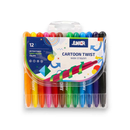 Picture of JUNIOR CRAYONS WAX X12